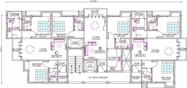 Images for Cluster Plan of Pushkar Sakunthala