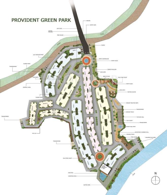 Images for Master Plan of Provident Green Park