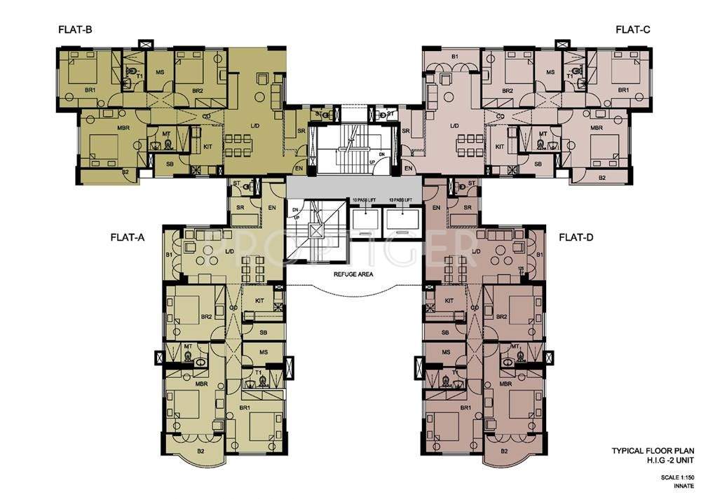 Images for Cluster Plan of Bengal Teen Kanya