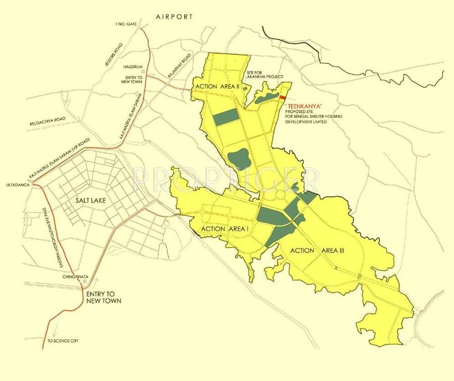  teen kanya Images for Location Plan of Bengal Teen Kanya