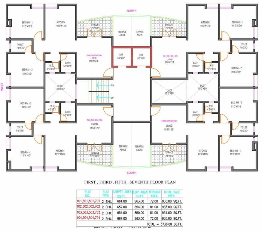 Images for Cluster Plan of Dugad Canopy