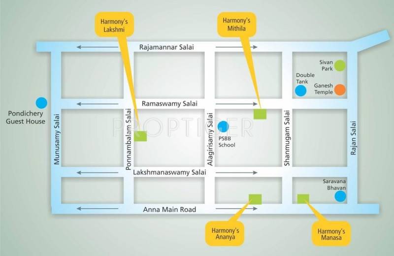Images for Location Plan of Harmony Manasa
