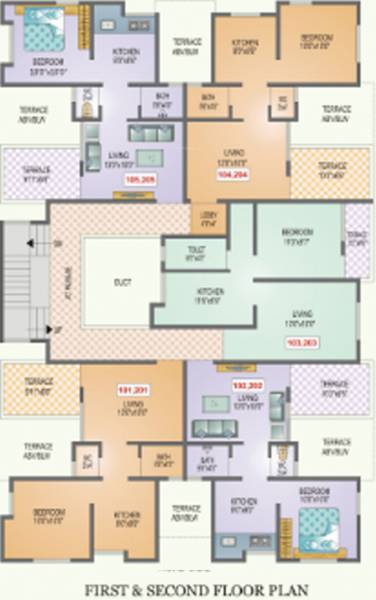 Images for Cluster Plan of Vastu Prathamesh Phase 2 Alankar Residecy