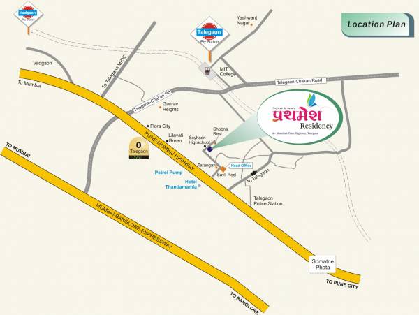 Images for Location Plan of Vastu Prathamesh Phase 2 Alankar Residecy