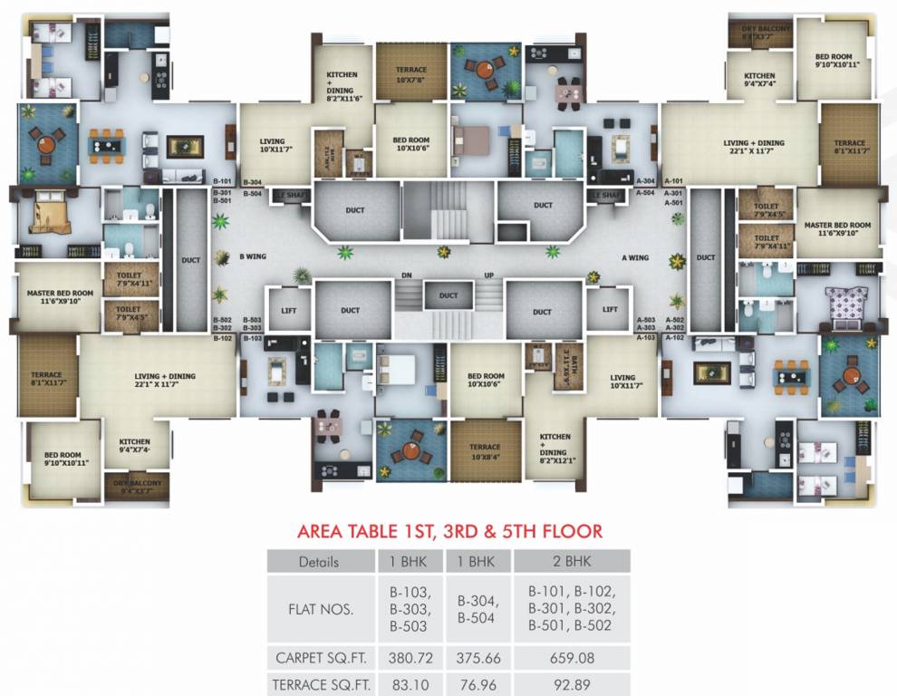 prakalp pride Images for Cluster Plan of Prakalp Prakalp Pride
