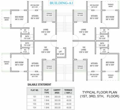 Images for Cluster Plan of ARK Alfa Elegance