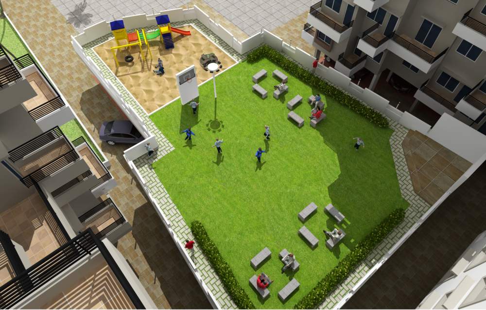  om paradise b and c wing Landscaped Gardens