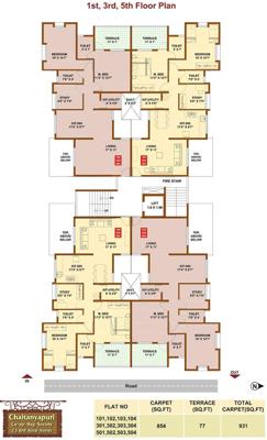 Images for Cluster Plan of Icon Chaitanyapuri CHS