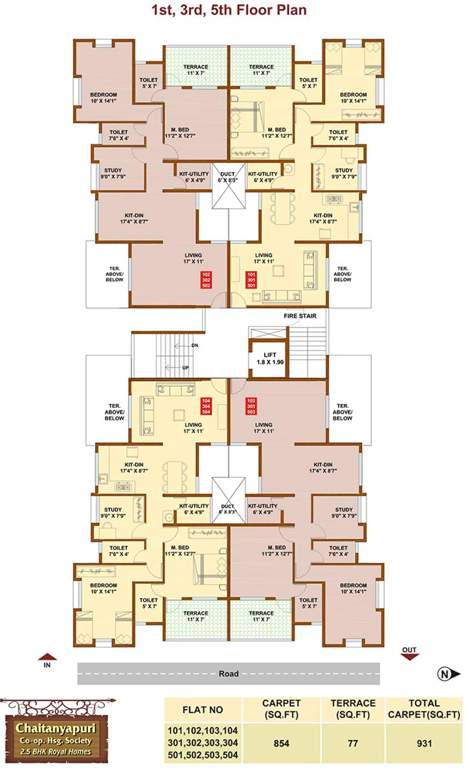 Images for Cluster Plan of Icon Chaitanyapuri CHS