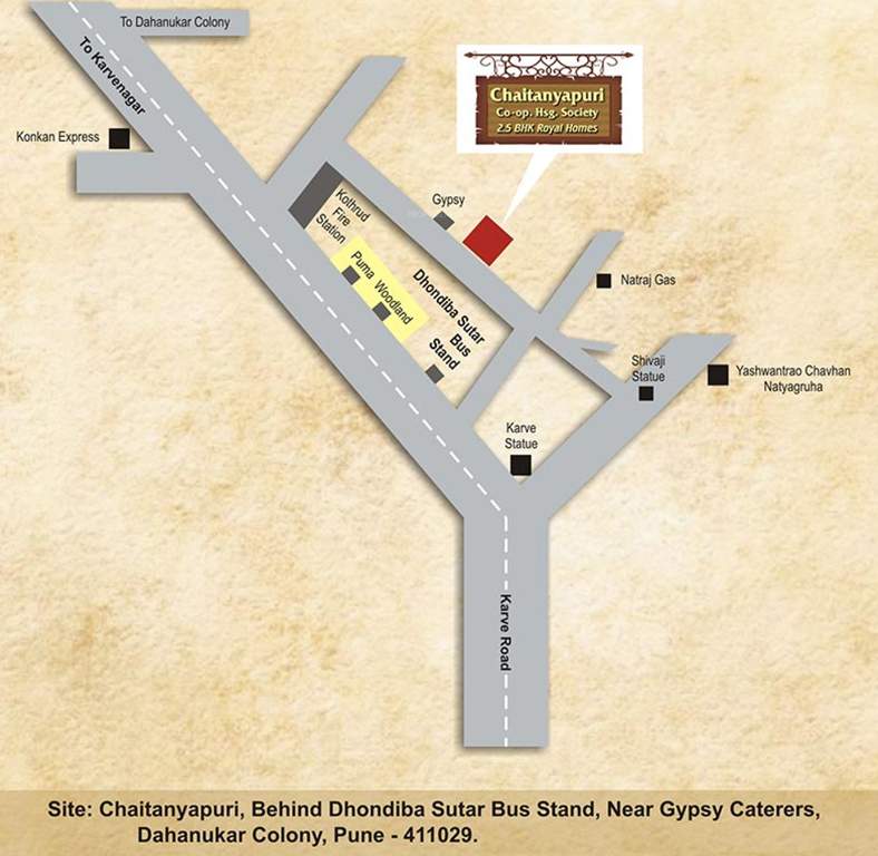 Images for Location Plan of Icon Chaitanyapuri CHS