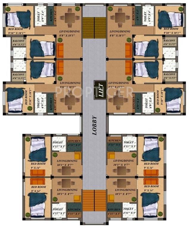 Images for Cluster Plan of Vibgyor Neer