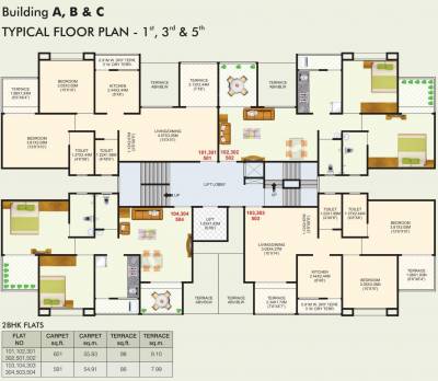  adora Typical Odd Floor Plan