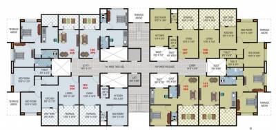  unnati-privilege Single Tower Cluster Plan