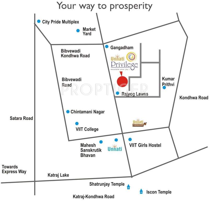  unnati privilege Images for Location Plan of Ram Unnati Privilege