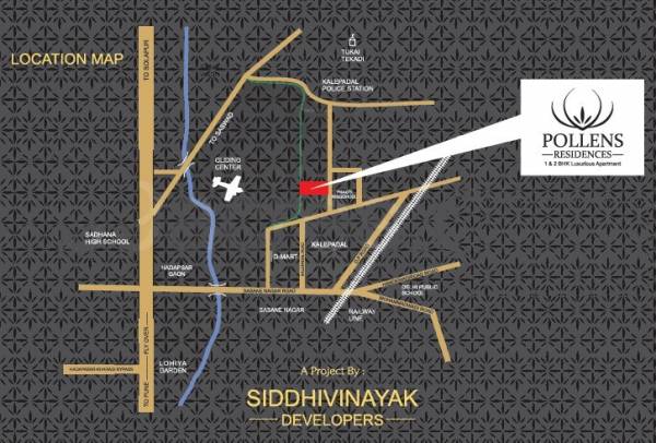  pollens-residences Location Plan