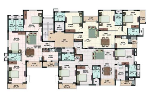 Images for Cluster Plan of RG Rajashree