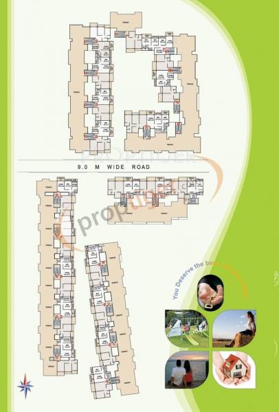 Images for Cluster Plan of Vibgyor Gavdevi Garden Images for Cluster Plan of Vibgyor Gavdevi Garden