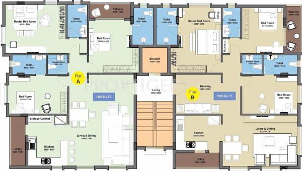 Images for Cluster Plan of Rooshna Constructions Royal Residency Images for Cluster Plan of Rooshna Constructions Royal Residency