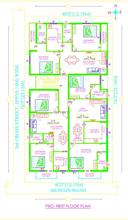 Images for Cluster Plan of Pro Adav