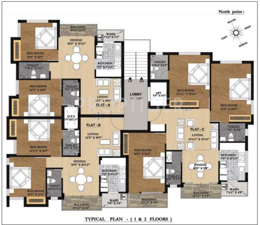 Images for Cluster Plan of Swathi Builders Kanaka