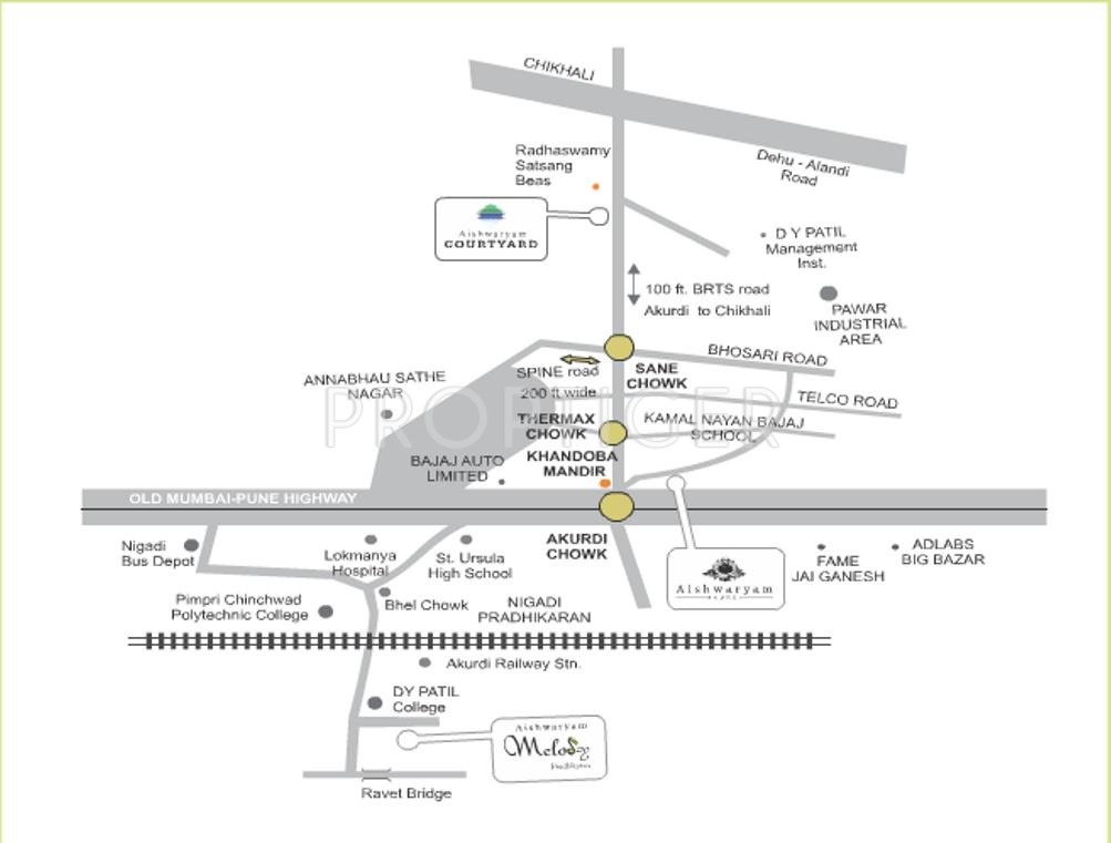 Images for Location Plan of Essen Aishwaryam Melody