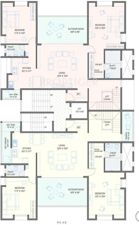 Images for Cluster Plan of Gokhale Constructions Pitruchaya