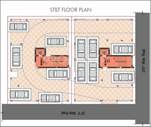 Images for Cluster Plan of Darshan Foundation Borisam Court