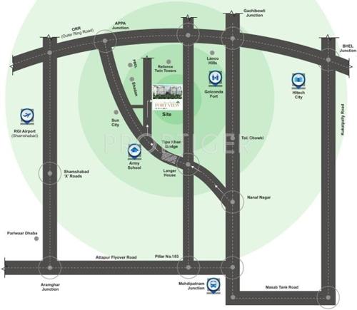  fort-view Images for Location Plan of Green Fort View