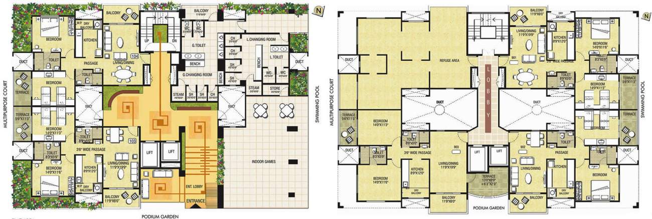 Images for Cluster Plan of Pride Aloma Olivia Towers