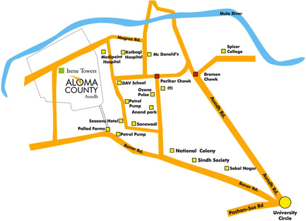 Images for Location Plan of Pride Aloma Olivia Towers