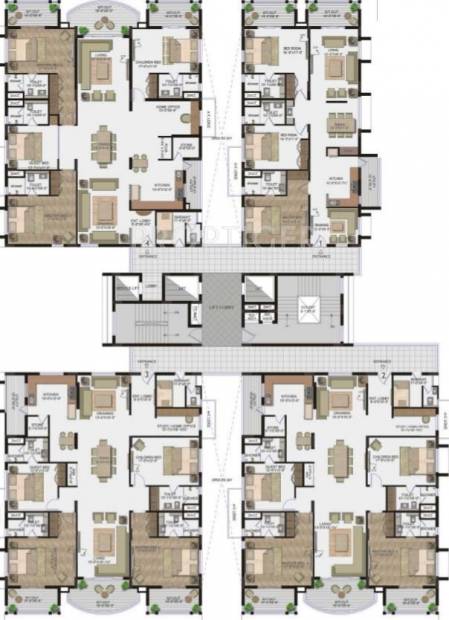  welkin-park Tower A Cluster Plan