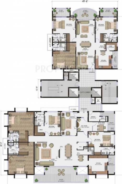  welkin park Tower A Cluster Plan
