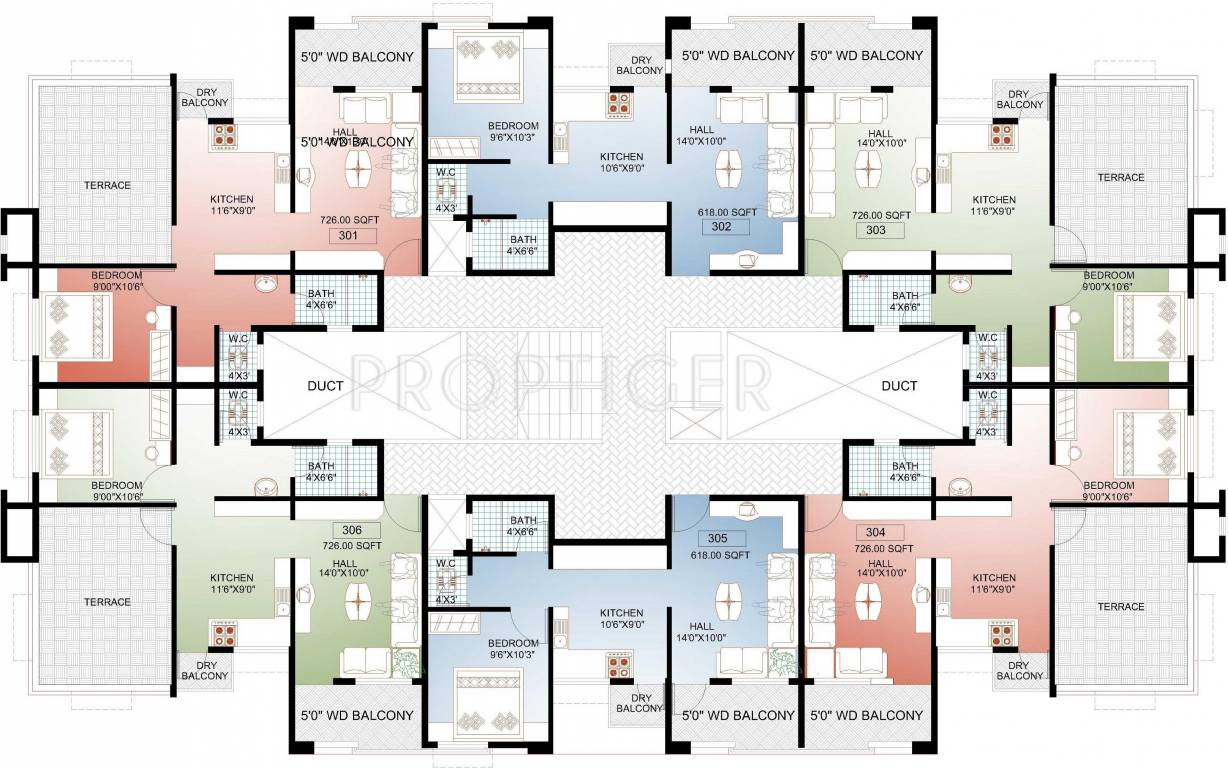 Images for Cluster Plan of Kuber Puram