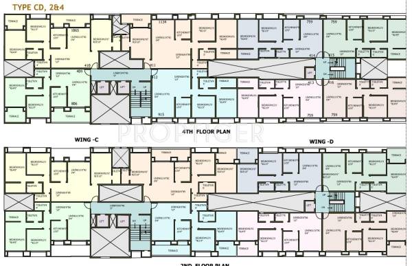 Images for Cluster Plan of National Meridian Apartments