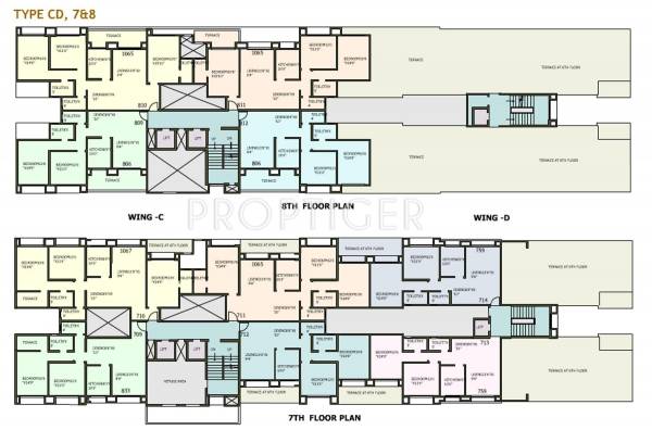 Images for Cluster Plan of National Meridian Apartments