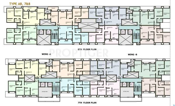 Images for Cluster Plan of National Meridian Apartments