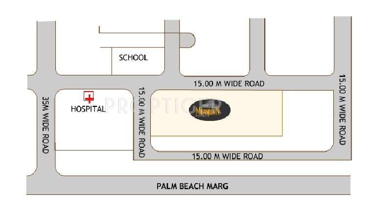 Images for Location Plan of National Meridian Apartments