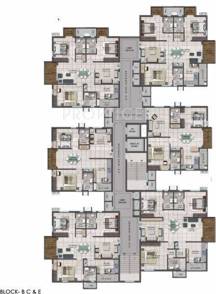 Images for Cluster Plan of Aparna Hill Park Lake Breeze