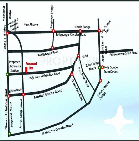 Images for Location Plan of Pabitra Gourav Garden