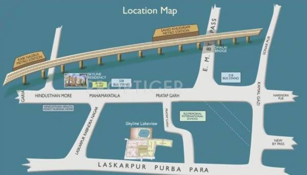 Images for Location Plan of Vinayak Skyline Lakeview