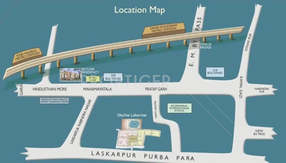 Images for Location Plan of Vinayak Skyline Lakeview