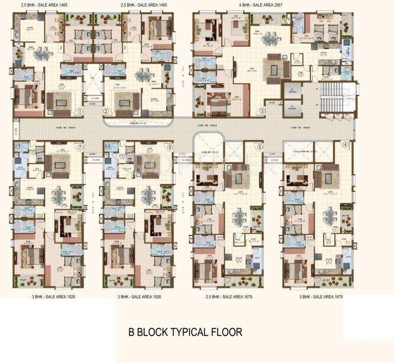  centrum Images for Cluster Plan of Indiabulls Infraestate Centrum