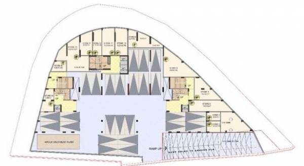  anand Basement Floor Cluster Plan