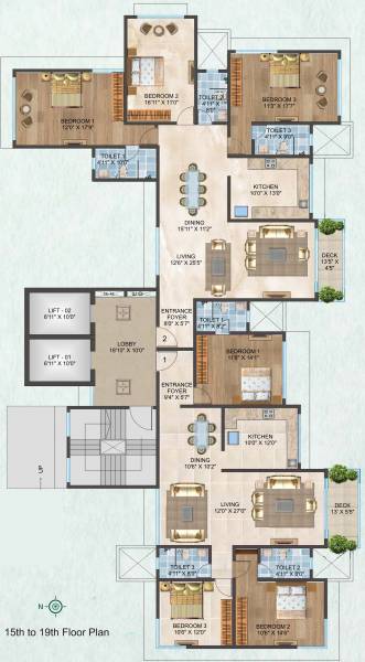 Images for Cluster Plan of Sabari Horizon