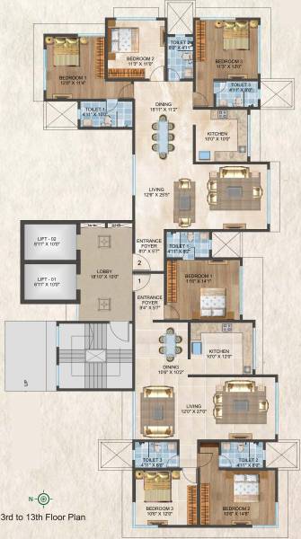 Images for Cluster Plan of Sabari Horizon