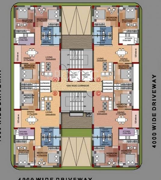 Images for Cluster Plan of Rajat Group Rajat Flora