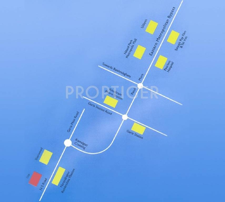 Images for Location Plan of Rajat Group Rajat Flora