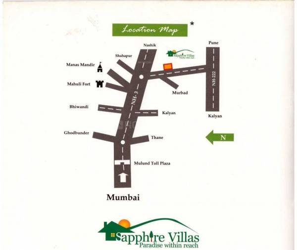 Location Plan vijaylaxmi-sapphire-villas Location Plan