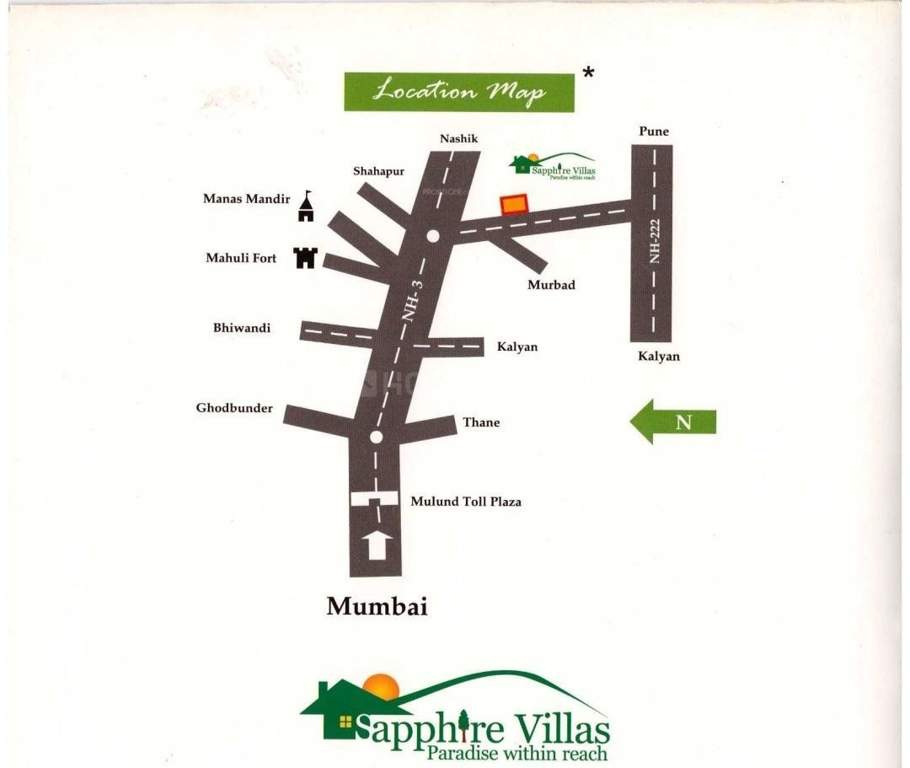  vijaylaxmi sapphire villas Location Plan