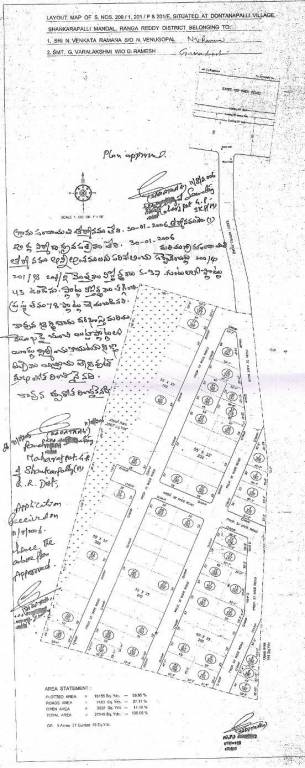 Images for Layout Plan of NPR Dontanapalli County